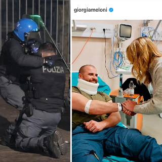 Scontri di Torino, ferito anche il poliziotto ascolano Lorenzo Virgulti